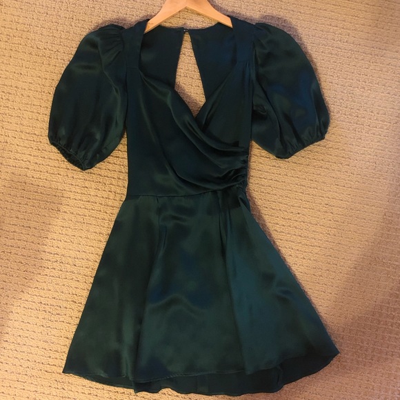 Reformation Lane Dress Silk - Picture 3 of 4